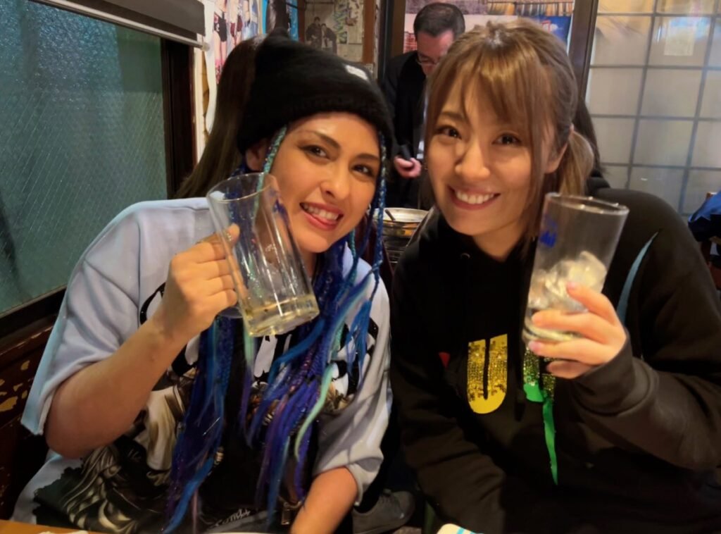The final time Giulia and Sakurai crossed paths directly in the ring was at the June 2024 Shin-Kiba tournament [Photo provided by Mai Sakurai]. However, the bond between the two remains unchanged, and Giulia revealed that she had been consulting with Sakurai prior to her departure.